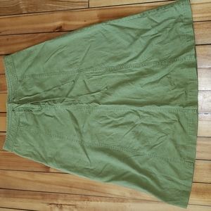 Jcrew linen/cotton skirt